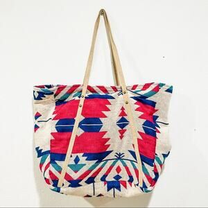 America & Beyond Tribal Everyday Tote NWOT